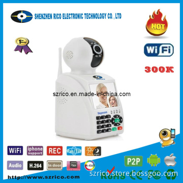 Wireless Free Video Call Visual Network/ Skypecam IP Camera (WV3501-W)